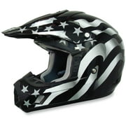 AFX FX-17 Flag MX Offroad Helmet Freedom Stealth XXL